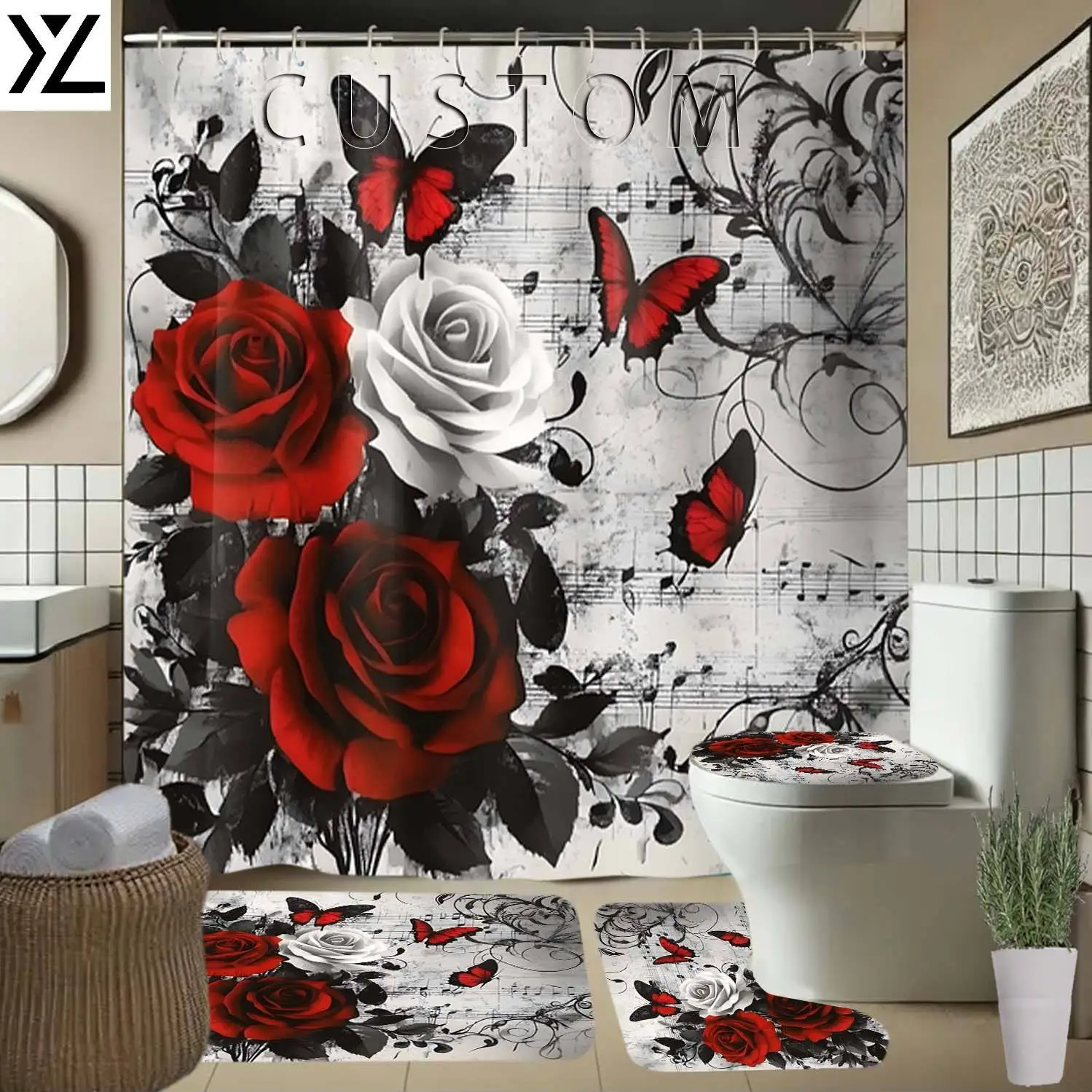 Custom Printed Curtains & Blackout Curtains | Custom Logo Photo Curtain Factory