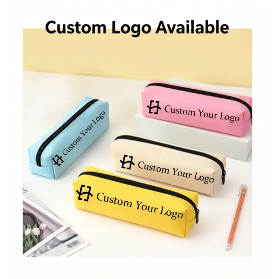 Custom Pencil Cases | Oxford, PU Leather, Canvas & PVC Pouch Options