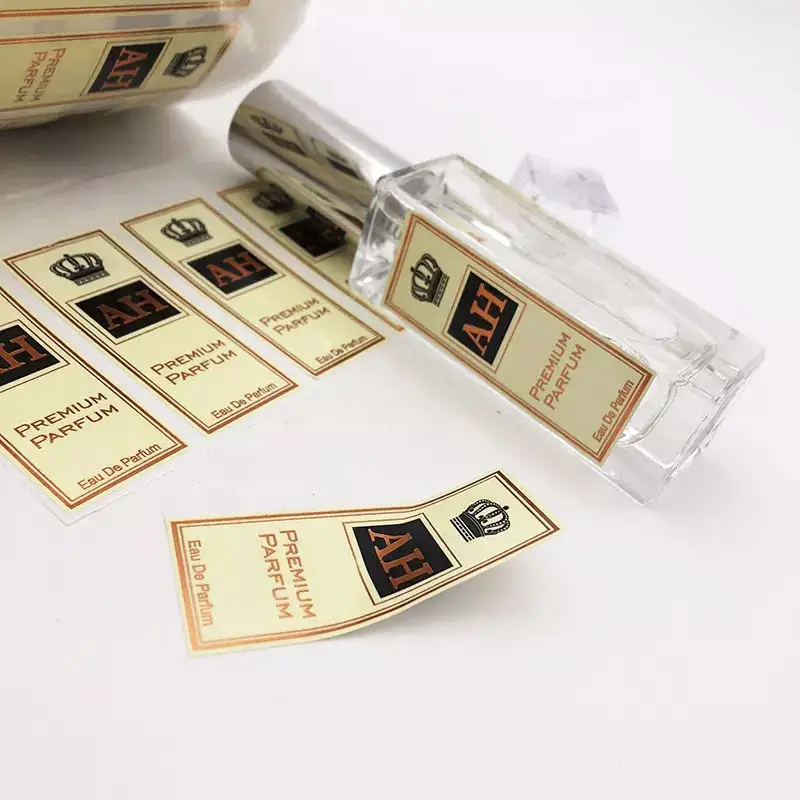 Custom Perfume Stickers for Luxury Bottle Labels