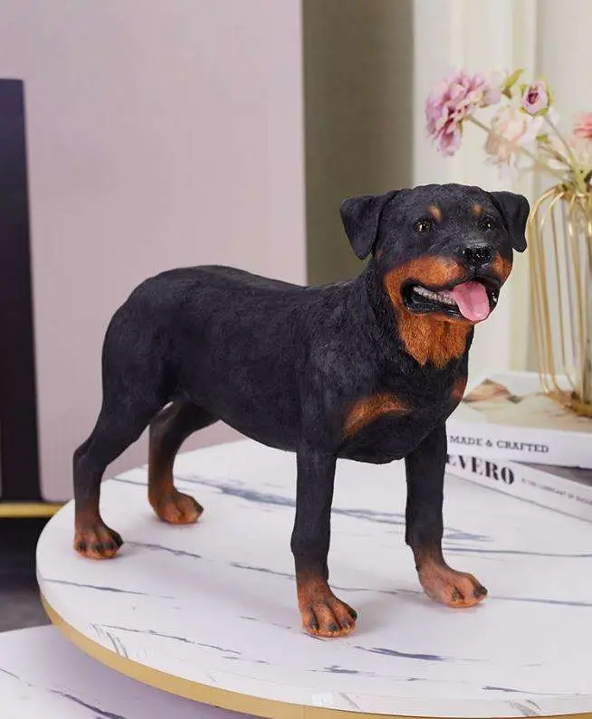 Custom Pet Figurine Manufacturer | Handmade Clay & Needle Felted Pet Portraits