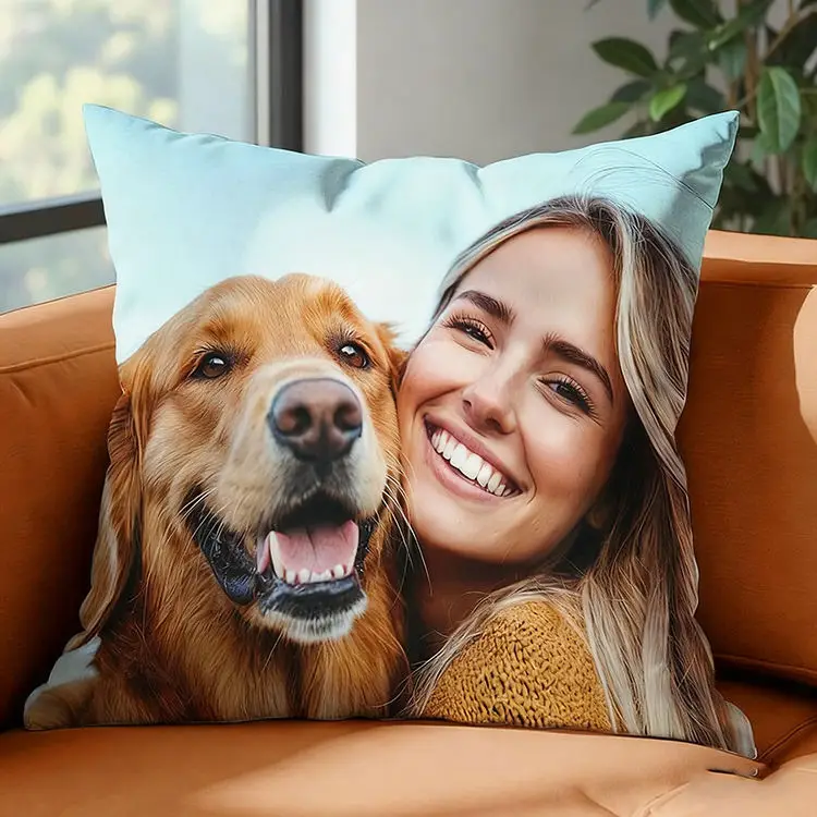 Custom Photo Pillow Manufacturer | OEM Printed Cushions & Logo Pillows