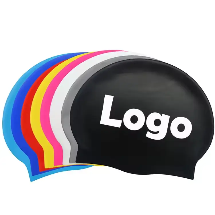 Custom Swim Caps with Logo | Food-Grade Silicone Swim Caps