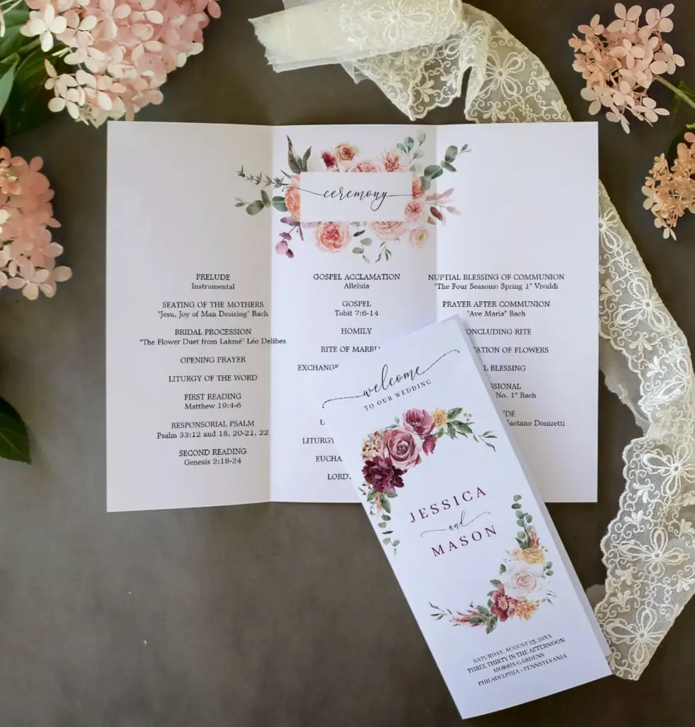 Custom Program Cards & Event Programs | Premium Event Printing